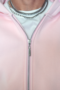 Zip Up Hoodie - PINK