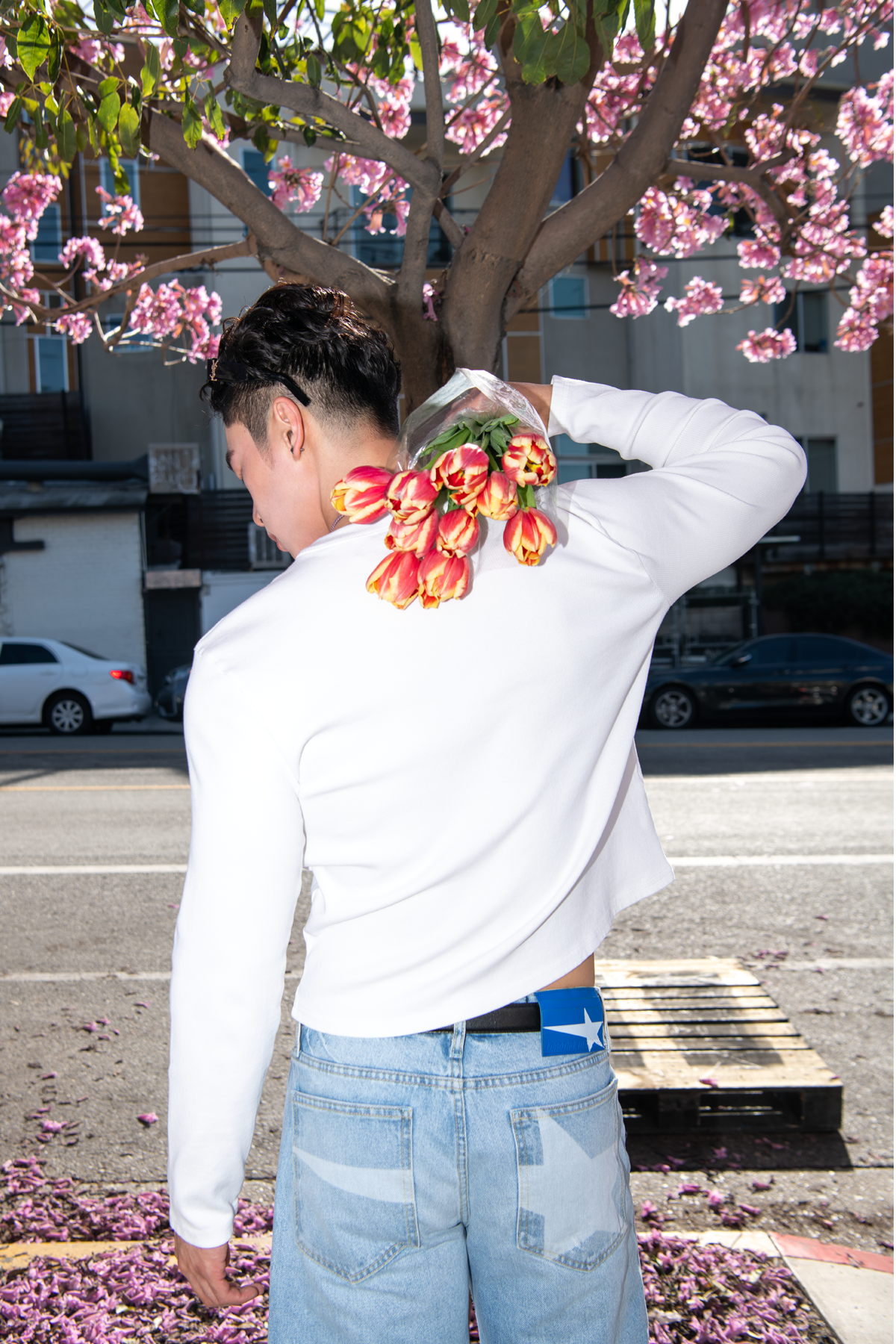 Loading Henley Shirts - White