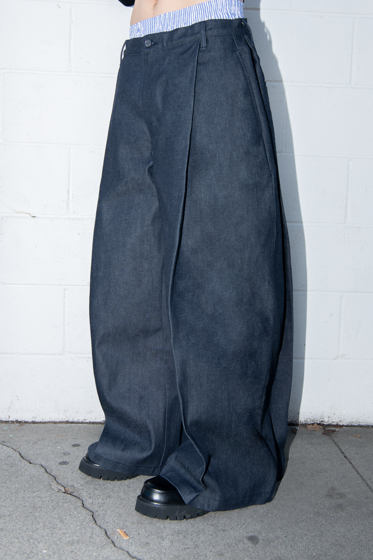 Loading everything pants V2 - Raw Indigo Denim