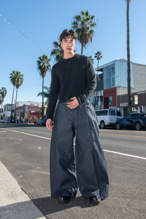 Loading everything pants V2 - Raw Indigo Denim