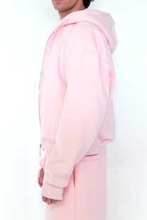 Zip Up Hoodie - PINK