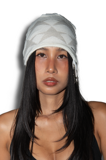 Loading Star Beanie - White