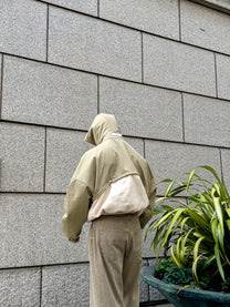 [Warehouse Sale] Dual Tone Transfromer Hoodie