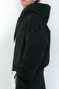 [MARCH PRE ORDER] Zip Up Hoodie - Black