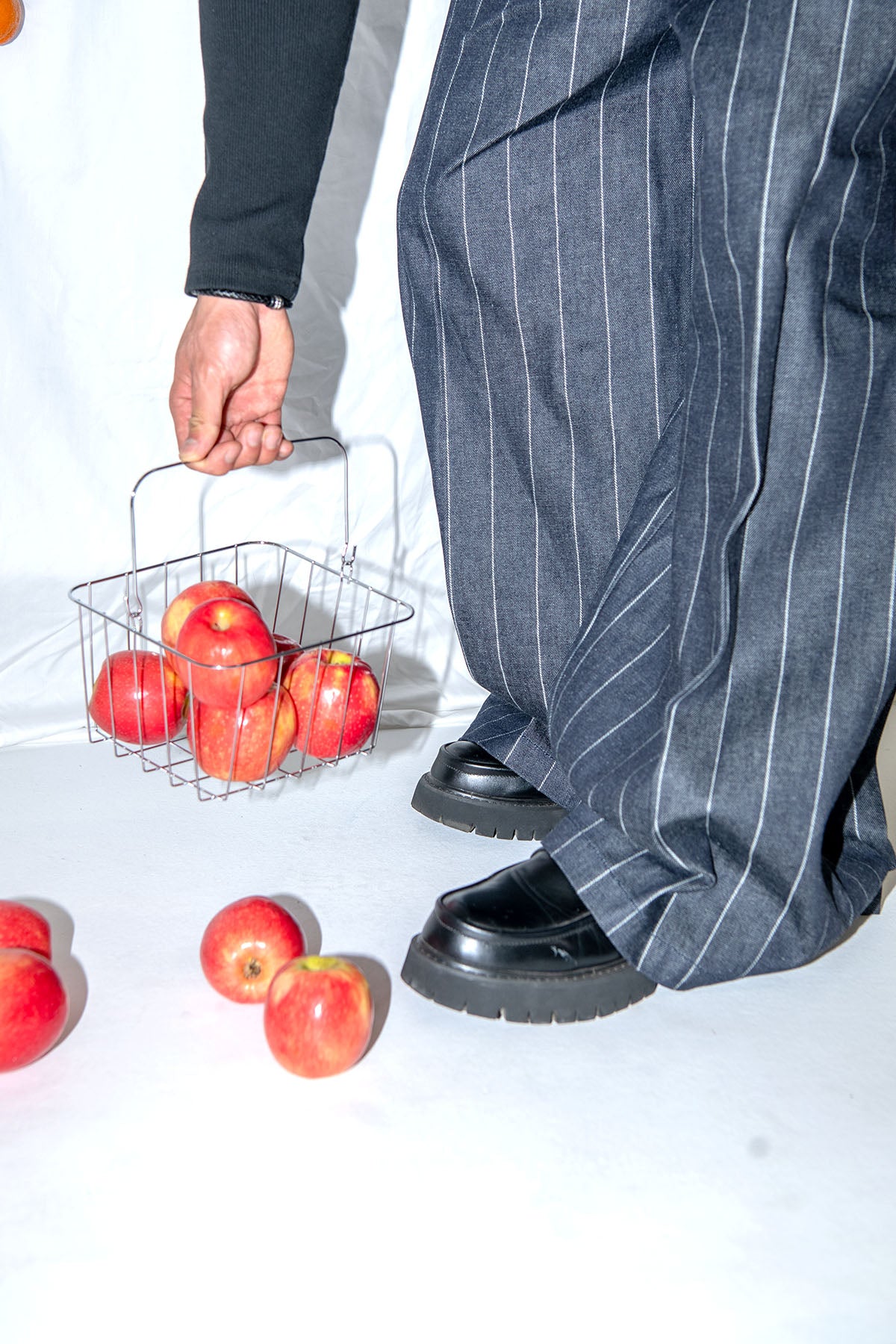 Loading everything pants V2 - Pinstripe Denim