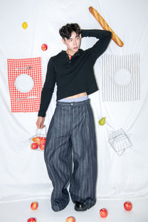 Loading everything pants V2 - Pinstripe Denim