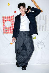 Loading everything pants V2 - Pinstripe Denim