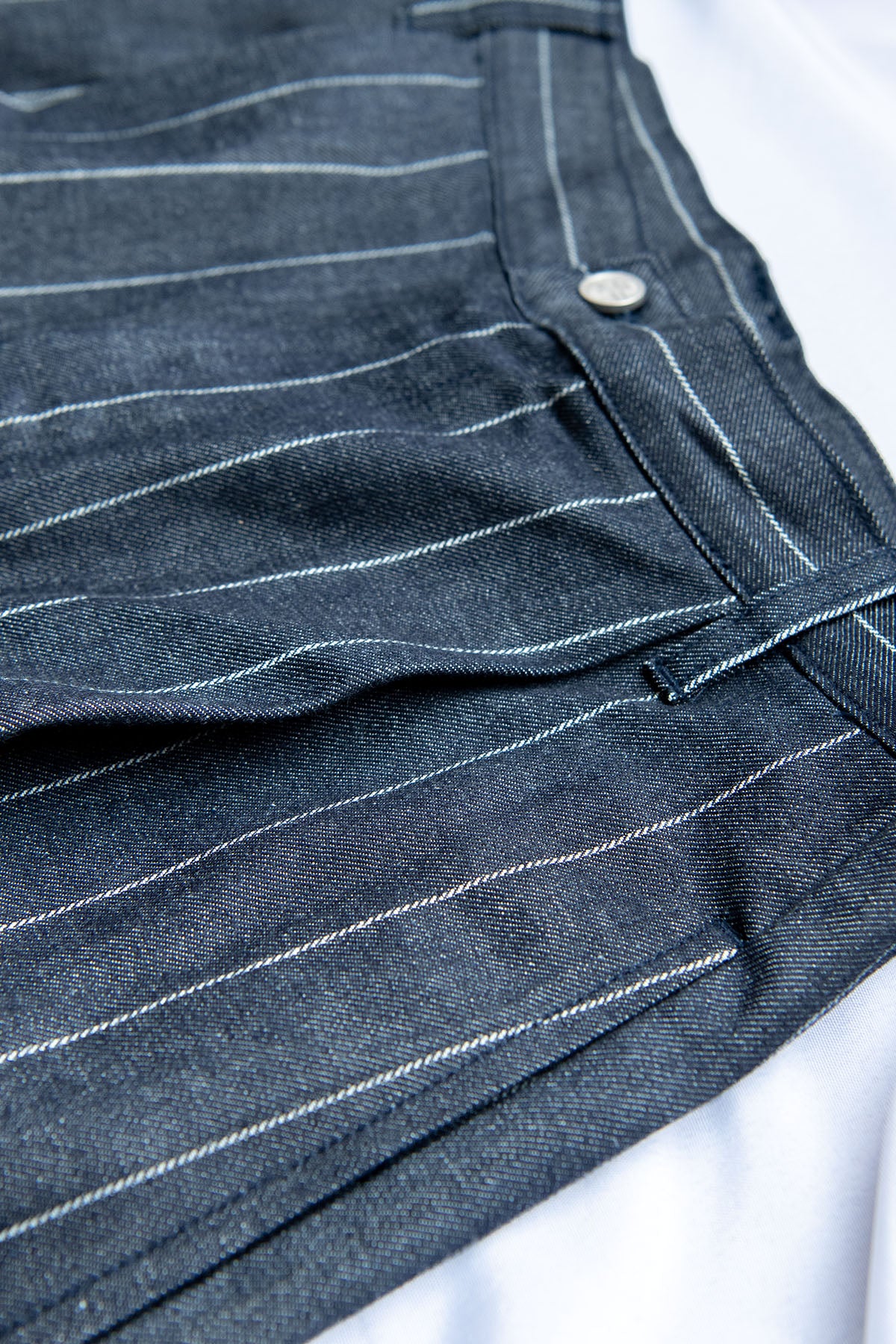 Loading everything pants V2 - Pinstripe Denim